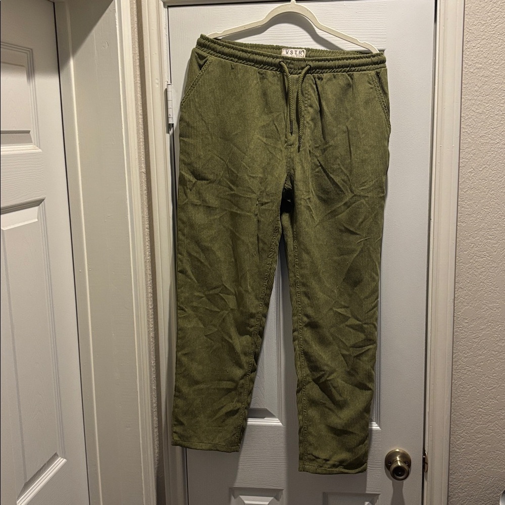 New! With tags! VSTR Olive Green Corduroy Pants